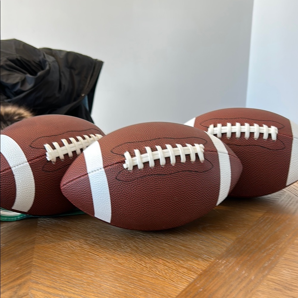 Kids Brown Football Set